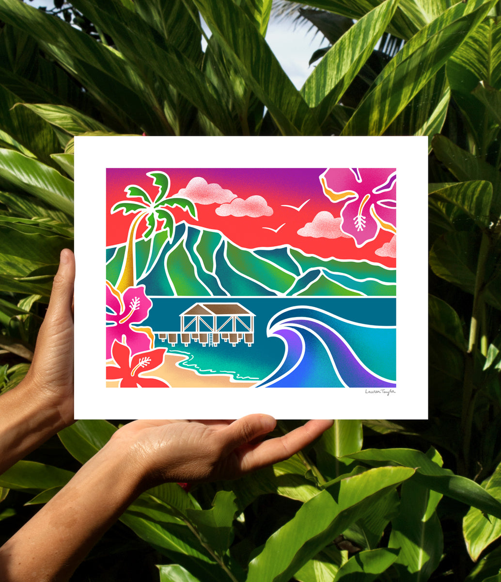 ALOHA-FROM-HANALEI-8X10-